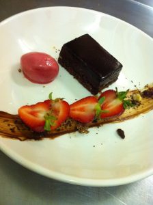 Mackays Catering - dessert strawberries