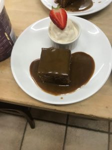 Mackays Catering - sticky toffee pudding