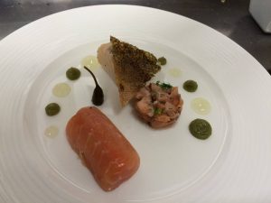 Mackays Catering - salmon starter
