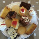 desserts for party | Mackays catering |cakes on a plate