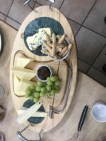 Mackays Catering - Selection of food, wooden board
