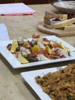 Mackays Catering - selection of starters on a table